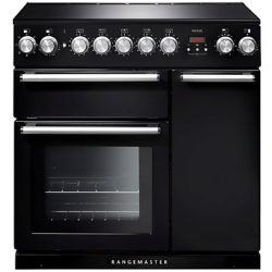 Rangemaster Nexus 90 Induction Range Cooker Black
